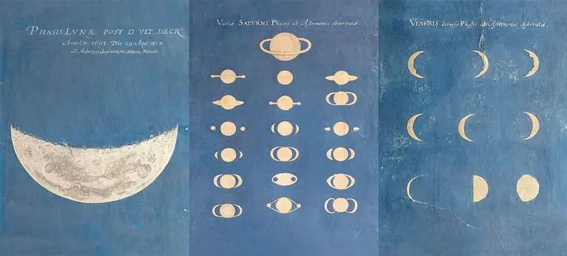 The Phases of the Moon, Maria Clara Eimmart