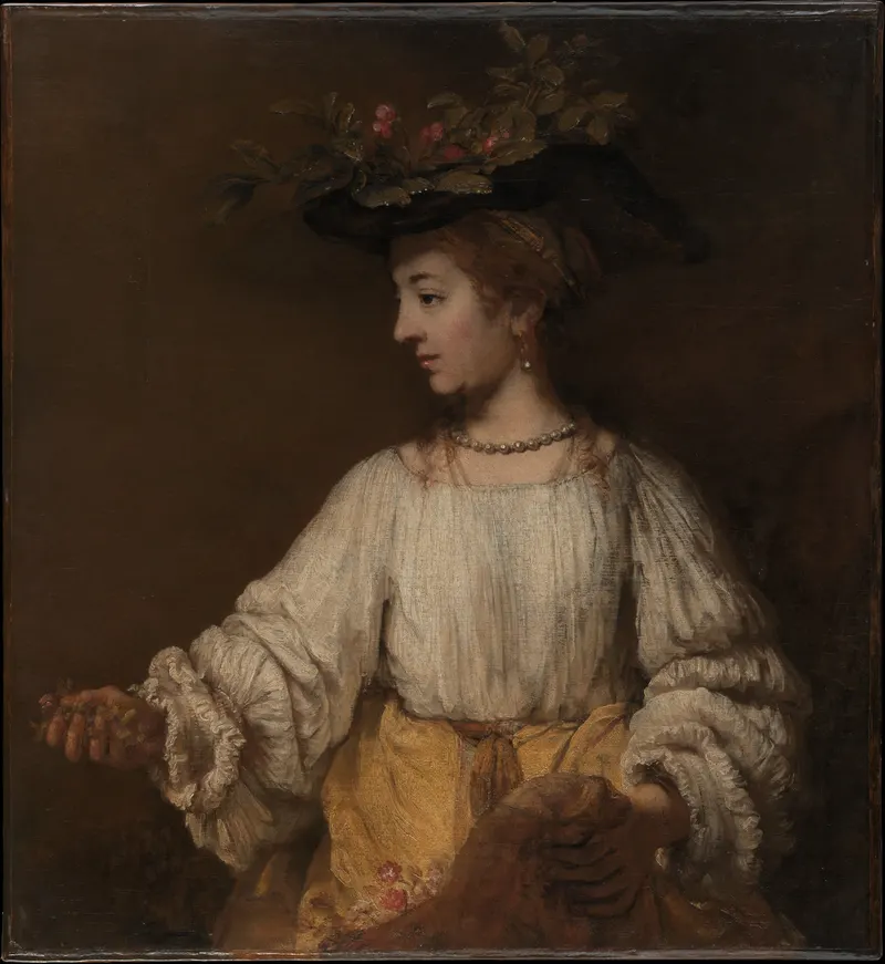 Flora, Rembrandt (1606 to 1669)