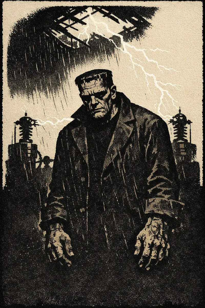 Frankenstein's Monster, Gallery Minimal, Nightfables