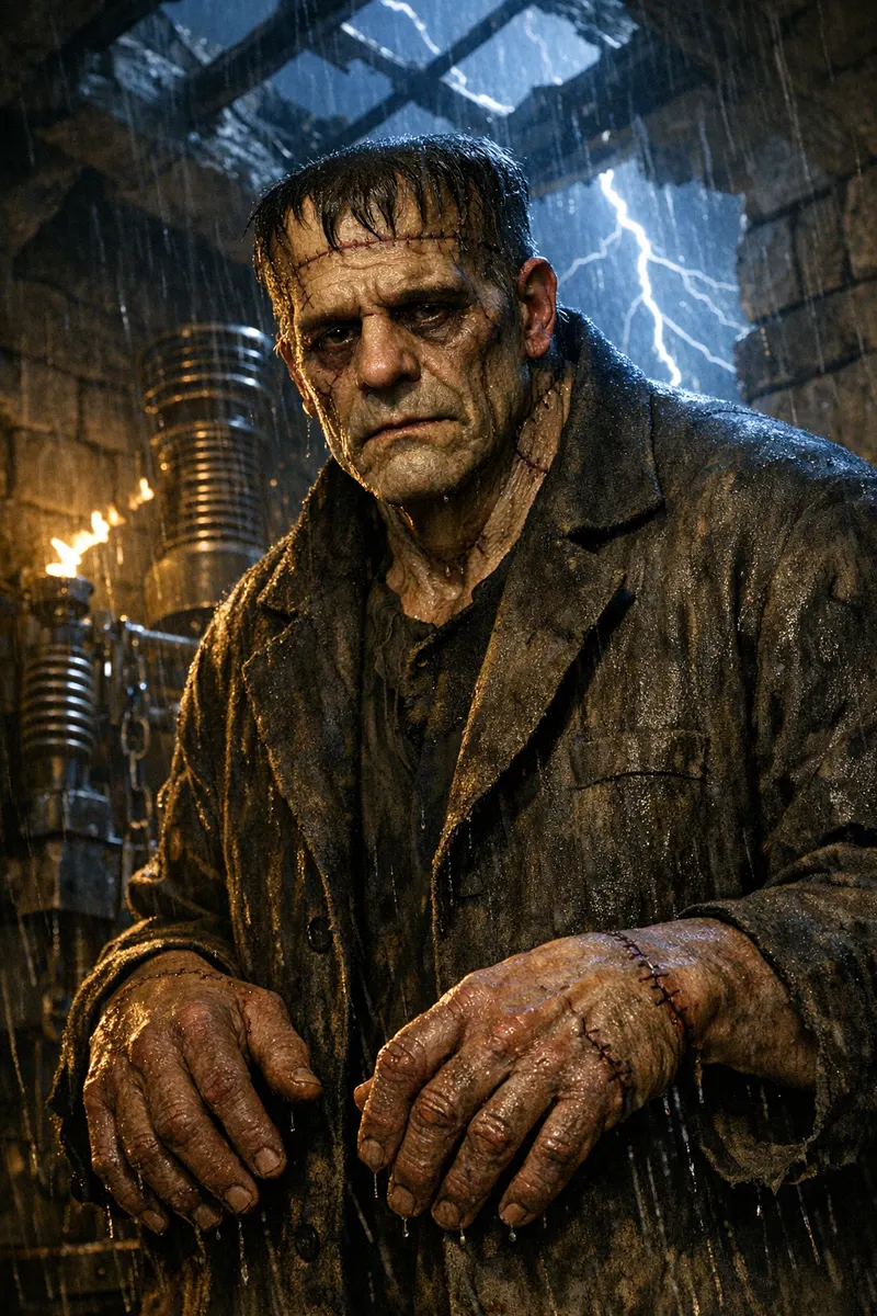 Frankenstein's Monster, Practical Creature, Nightfables