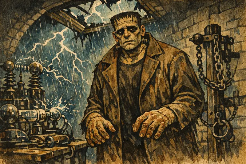 Frankenstein's Monster, Modern Storybook, Nightfables