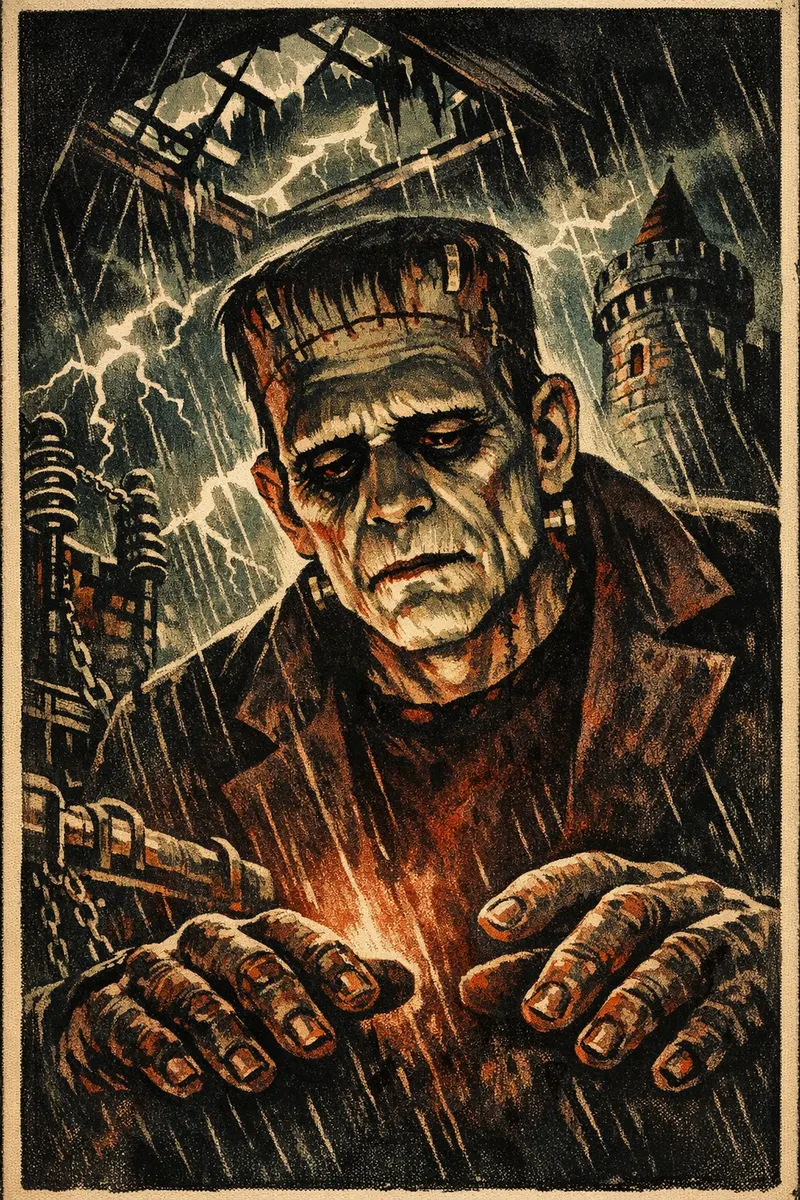 Frankenstein's Monster, Universal 1931, Nightfables