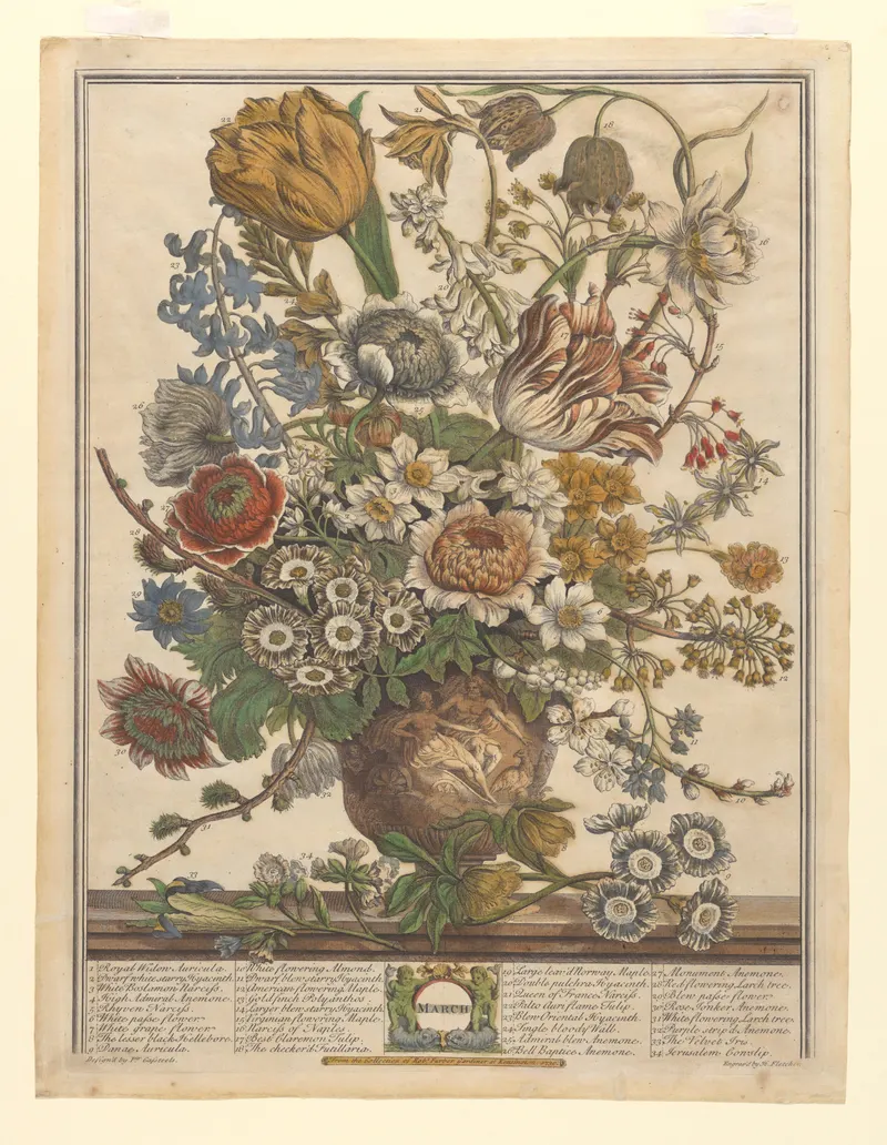 March, Henry Fletcher, after Pieter Casteels III, pub. Robert Furber