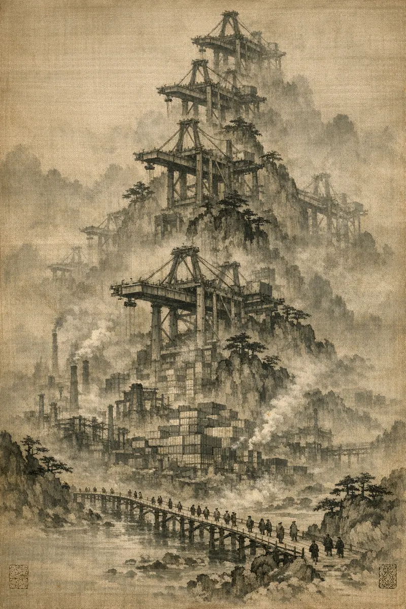 Gantry of Ten Thousand Folds, Feverglass