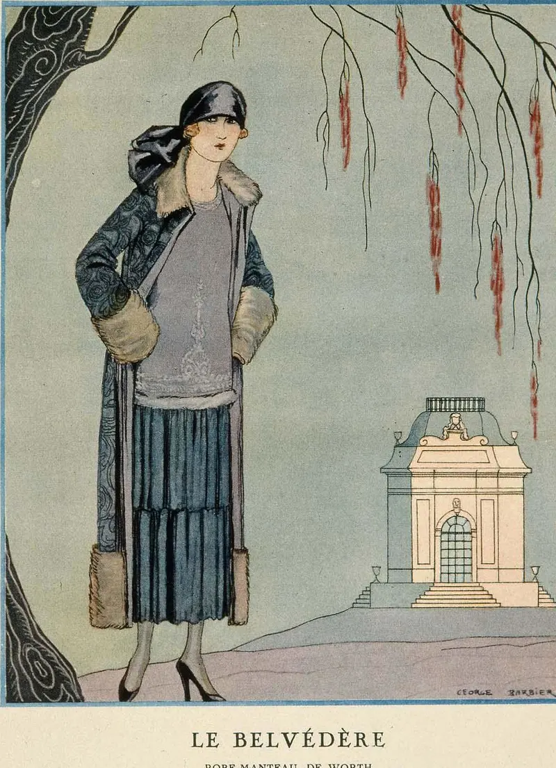 Gazette du Bon Ton — "Le Belvédère" (Barbier), George Barbier