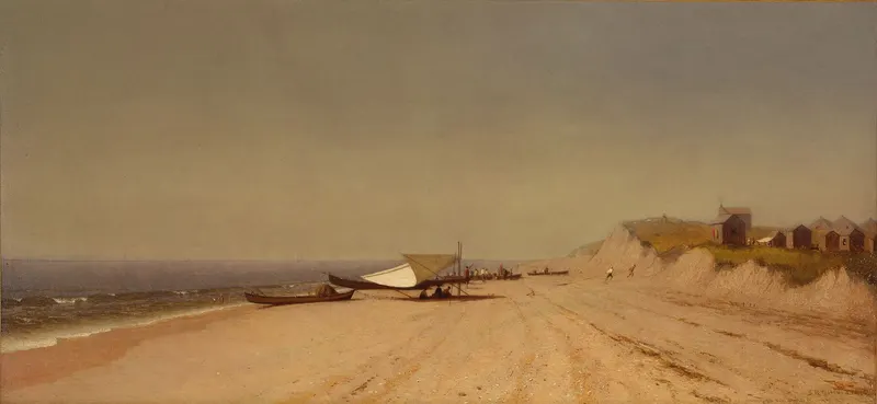 Long Branch Beach (Summer Day on the New Jersey Coast), Sanford Robinson Gifford