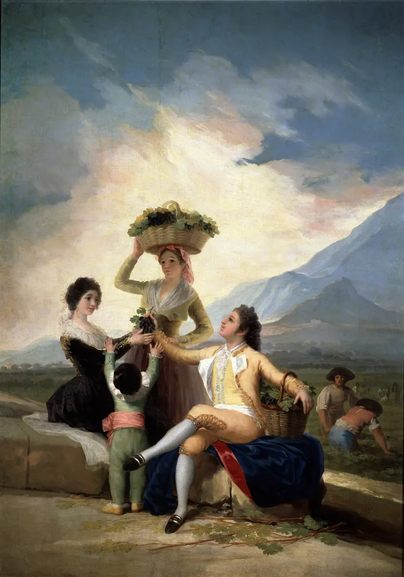 La Vendimia (The Grape Harvest), Francisco de Goya