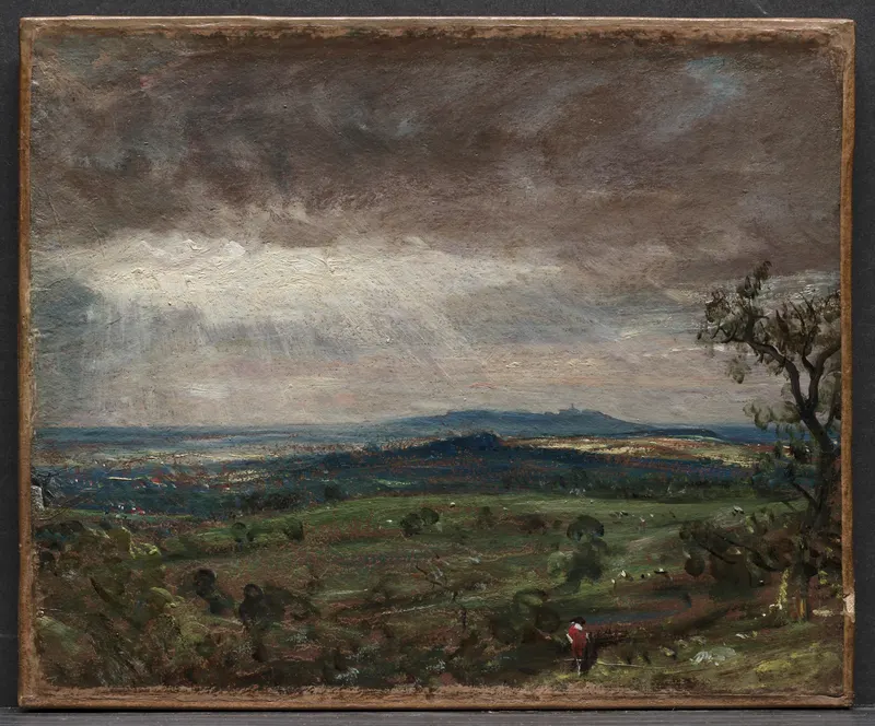 Hampstead Heath, Looking Toward Harrow, John Constable (1776 to 1837)