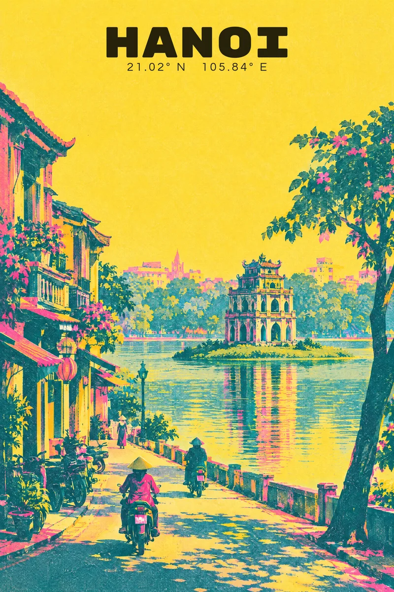 Hanoi, The Departure Board