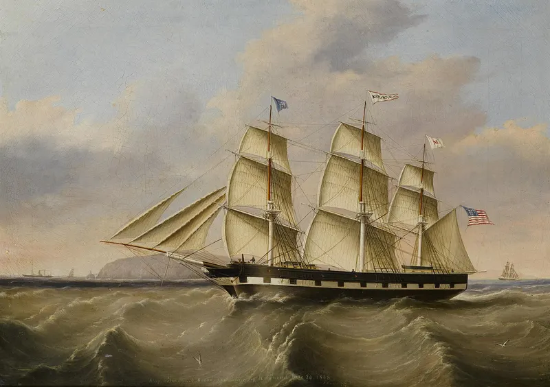 The Packet Ship Katahdin of the Merchants' Line off Holyhead, Joseph Heard