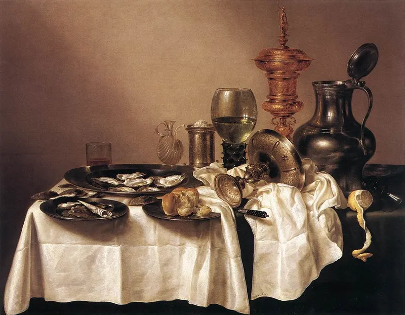 Still Life with a Gilt Cup, Willem Claesz. Heda