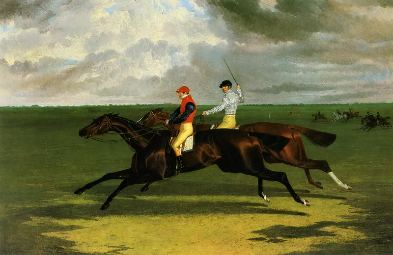 Priam, John Frederick Herring Sr., oil on canvas