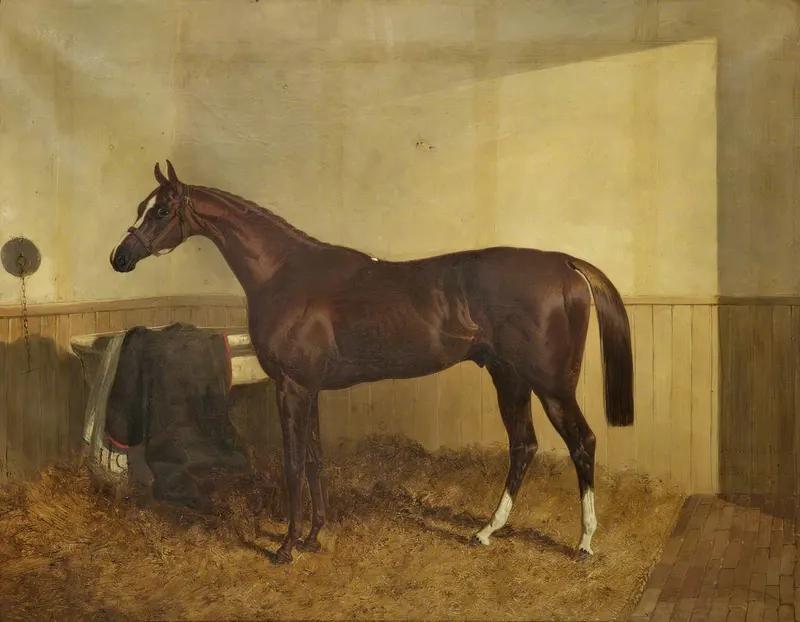 'Pyrrhus the First', John Frederick Herring Sr., oil on canvas