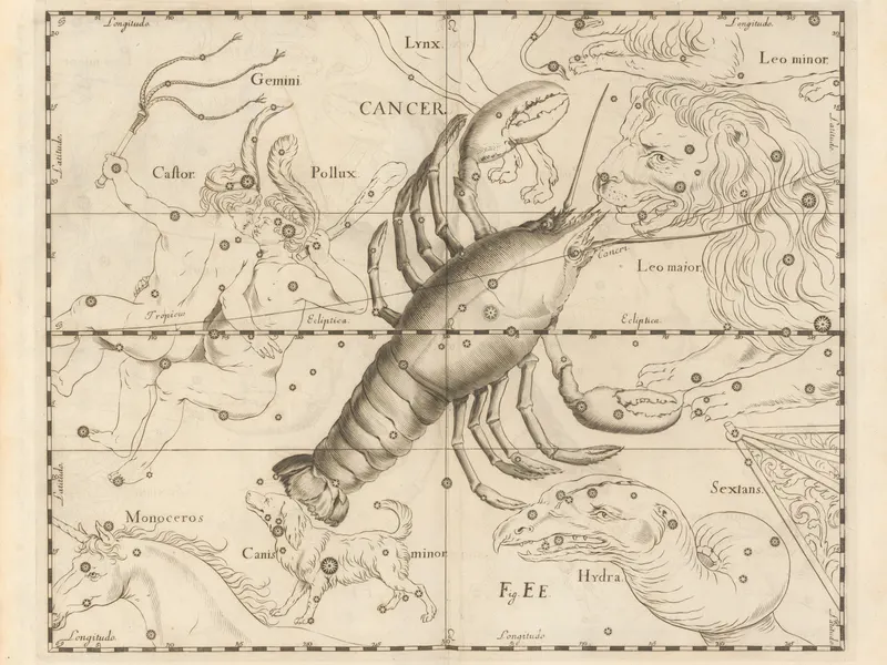 Cancer, Amid a Crowded Sky, Johannes Hevelius