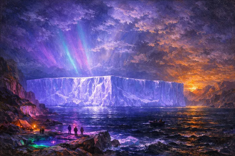 Iceberg Under Ultraviolet, Feverglass
