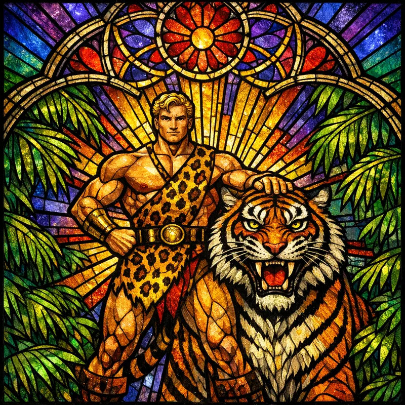 Jungle Queen and the Tiger, Feverglass