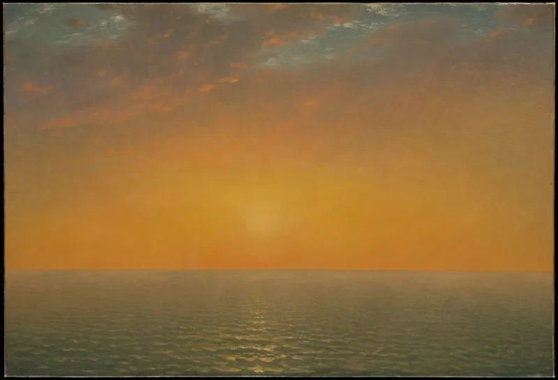 Sunset on the Sea, John Frederick Kensett
