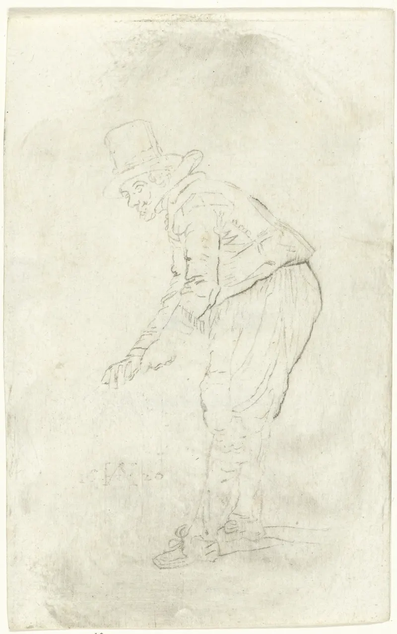 Kolfspeler (The Kolf Player), Netherlandish engraver
