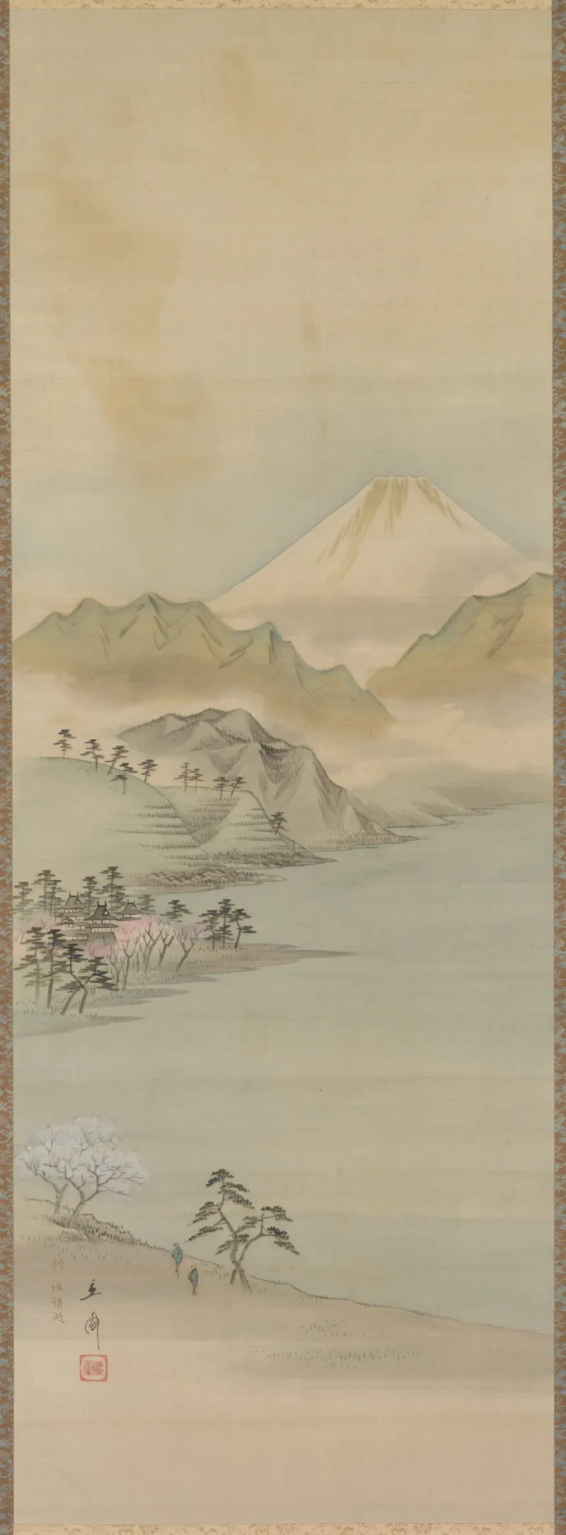 Lake Suwa, Utagawa Hiroshige (1797 to 1858)