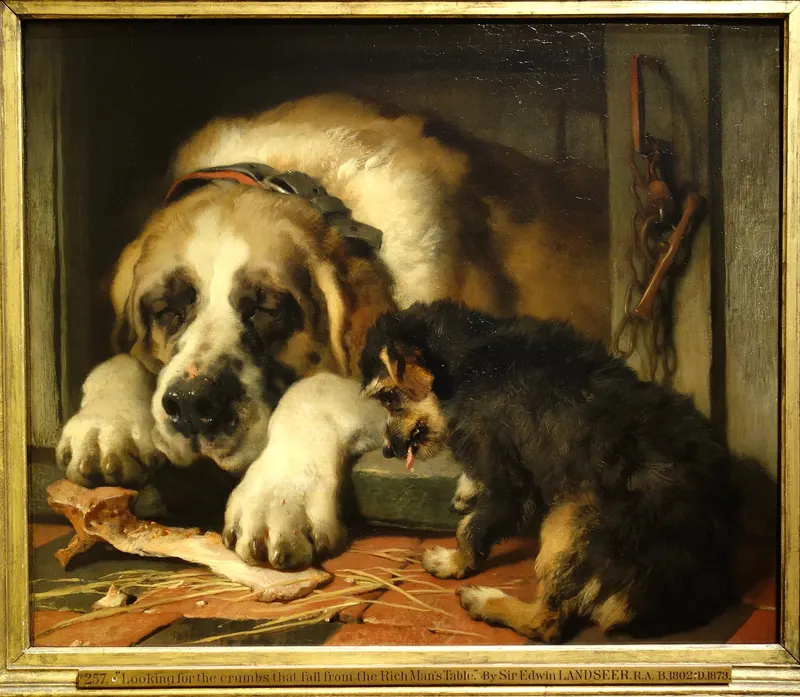 Doubtful Crumbs, Edwin Landseer