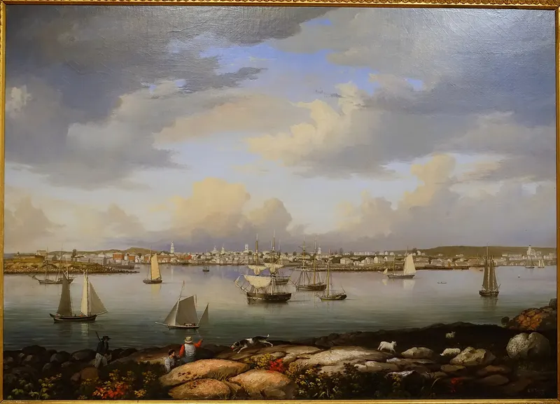 Gloucester Harbor from Rocky Neck, Fitz Henry Lane