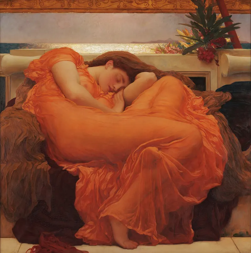 Flaming June, Frederic Leighton (1830 to 1896)