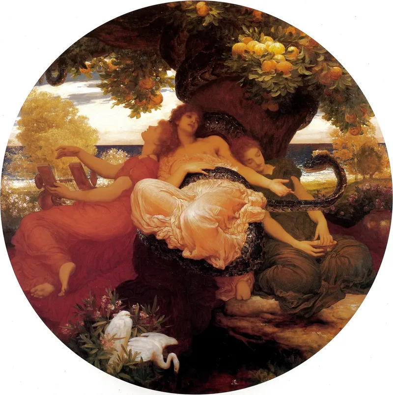 The Garden of the Hesperides, Frederic Leighton (1830 to 1896)