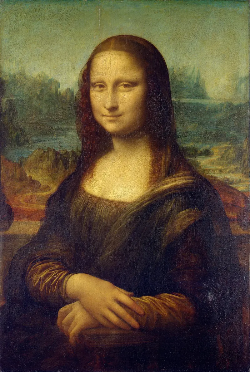 Mona Lisa, Leonardo da Vinci (1452 to 1519)