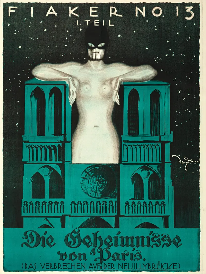 Les mystères de Paris — Vienna sheet, Ernst Dryden