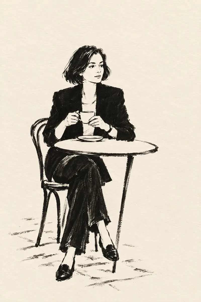 Woman With Cup, Painted Agency