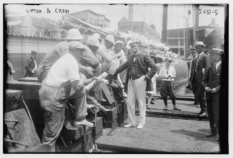 Lipton & crew, Bain News Service