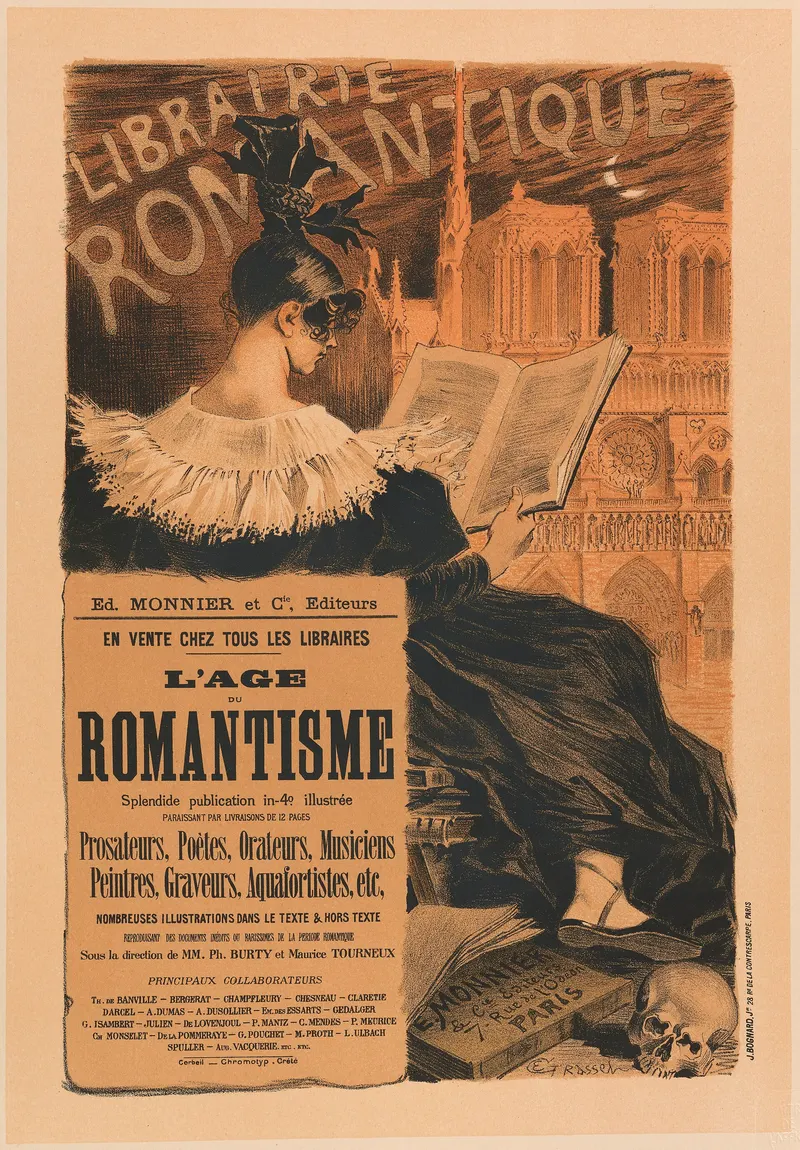 Les Maîtres de l’Affiche — Librairie Romantique (Grasset), Eugène Grasset