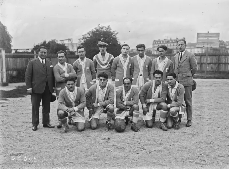 A Marseille Eleven, 1924, Unknown photographer