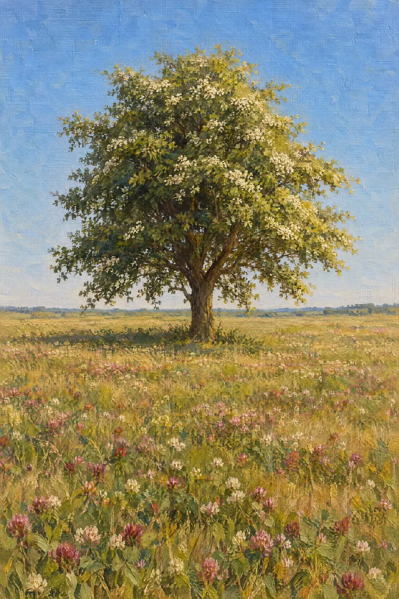 Clover And Hawthorn, Painted Agency