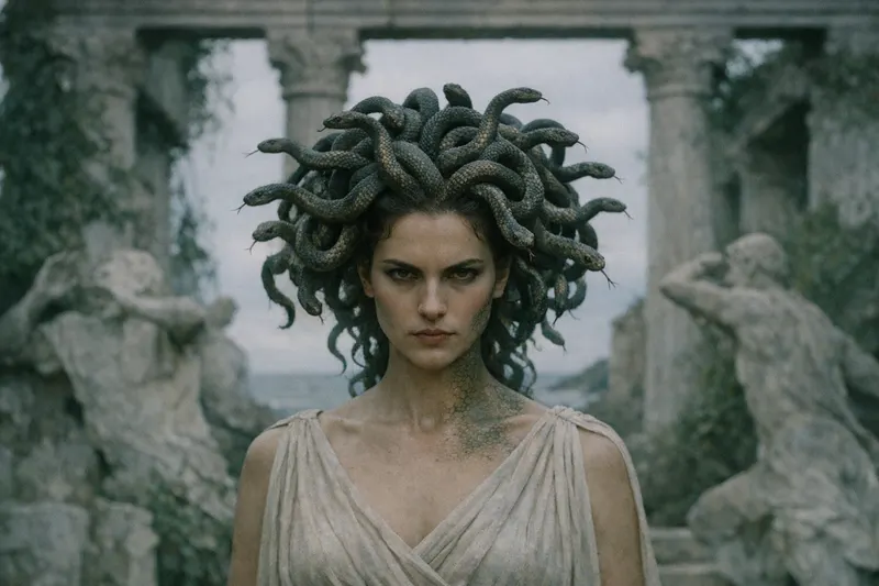 Medusa, Folk Horror, Nightfables