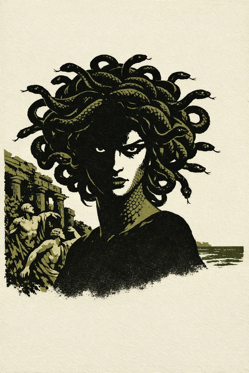 Medusa, Gallery Minimal, Nightfables