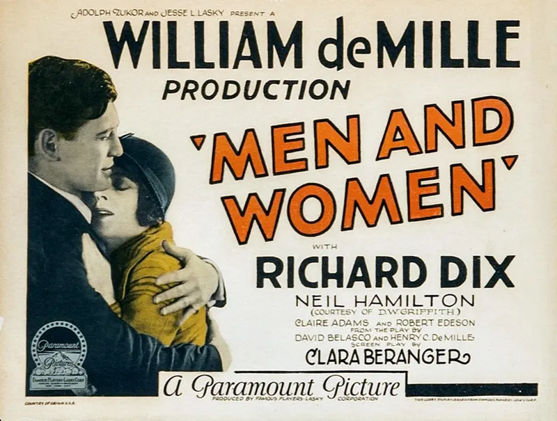 Men and Women (1925) — Lobby Card, Unknown