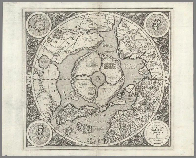 The Arctic, Gerard & Rumold Mercator