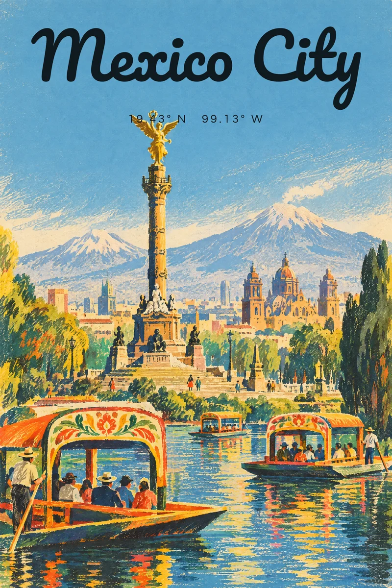 Mexico City, The Departure Board