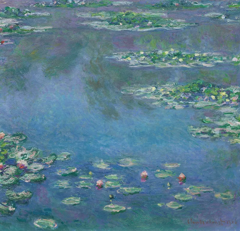 Water Lilies, Claude Monet (1840 to 1926)