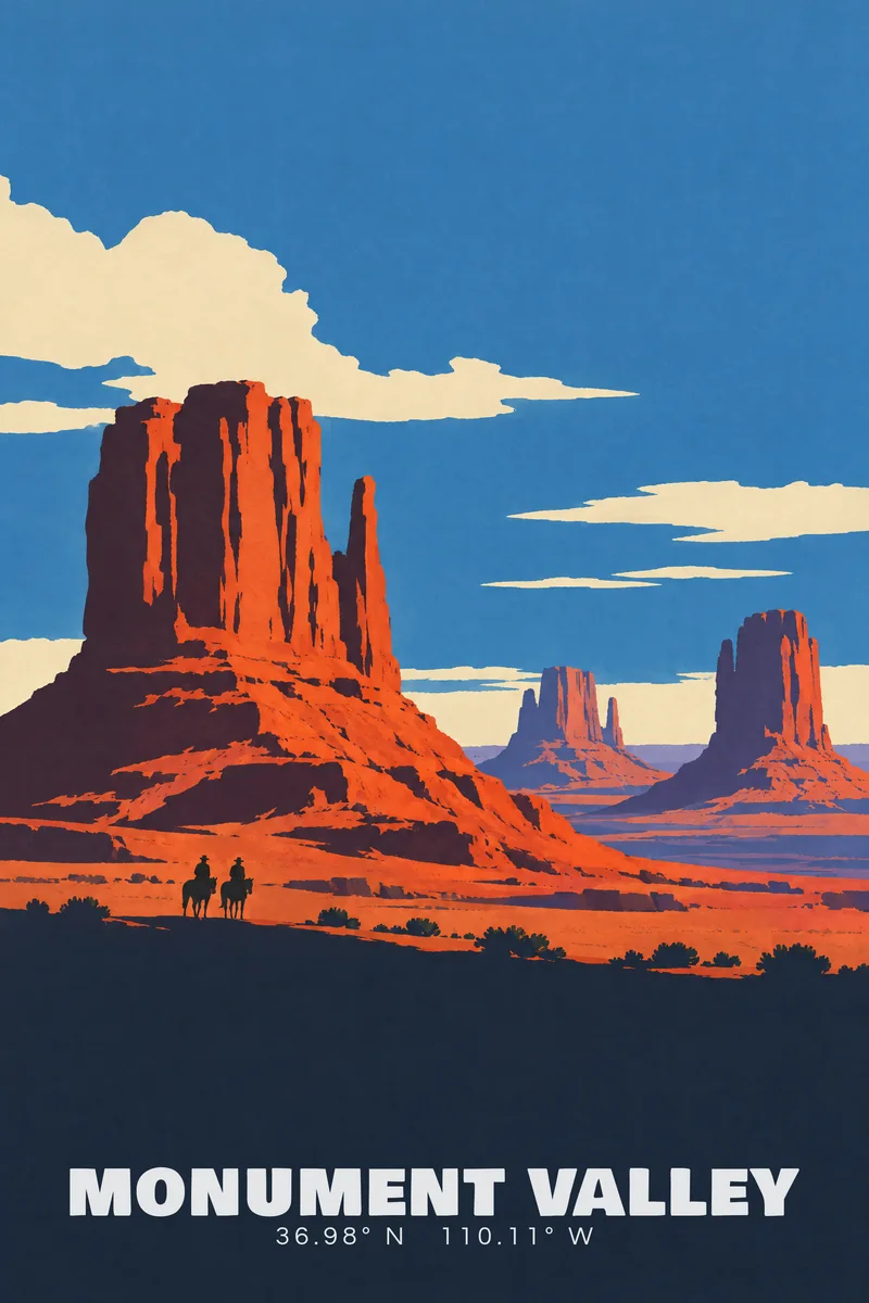 Monument Valley, The Departure Board
