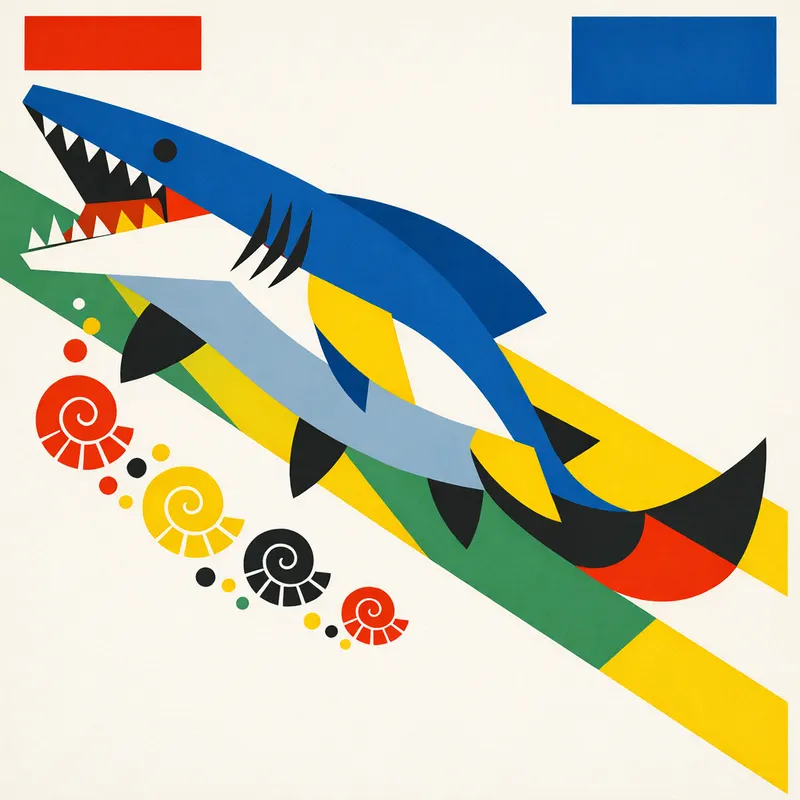 Mosasaurus hoffmannii, Bauhaus, Thunder Lizards