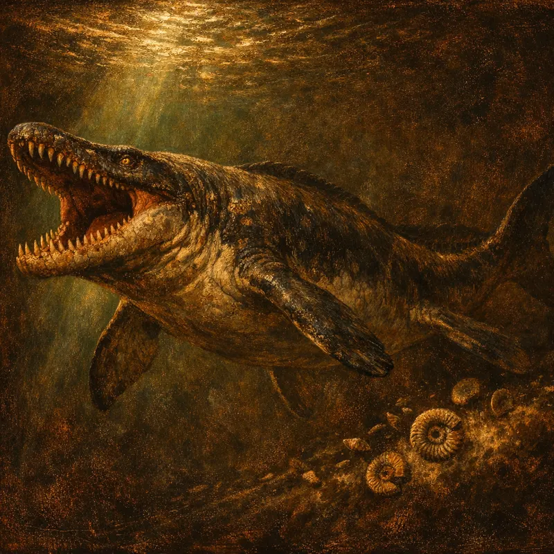 Mosasaurus hoffmannii, Dutch Master, Thunder Lizards
