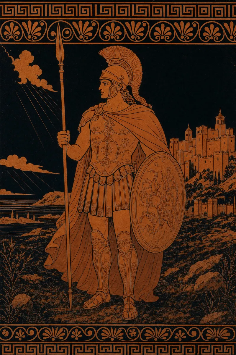 Achilles, Painted Myths