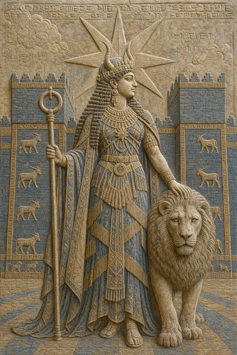 Inanna, Painted Myths