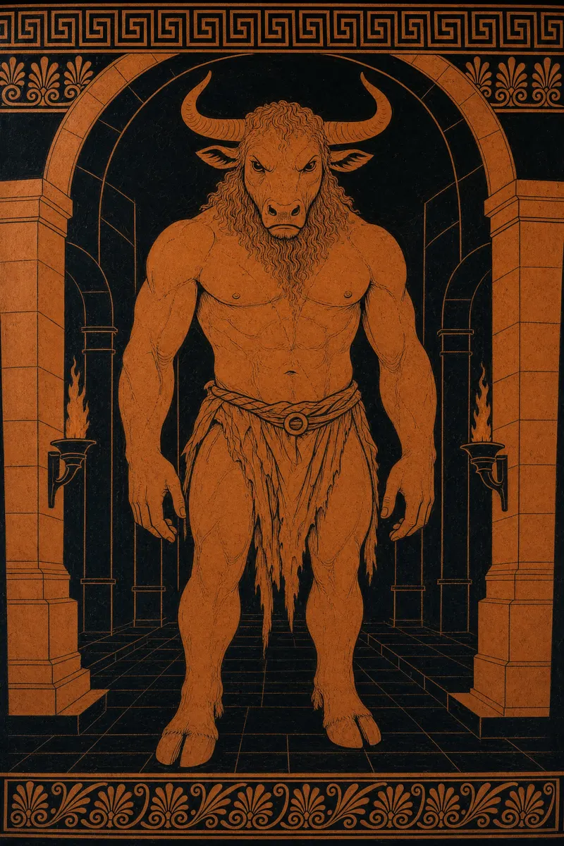 The Minotaur, Painted Myths
