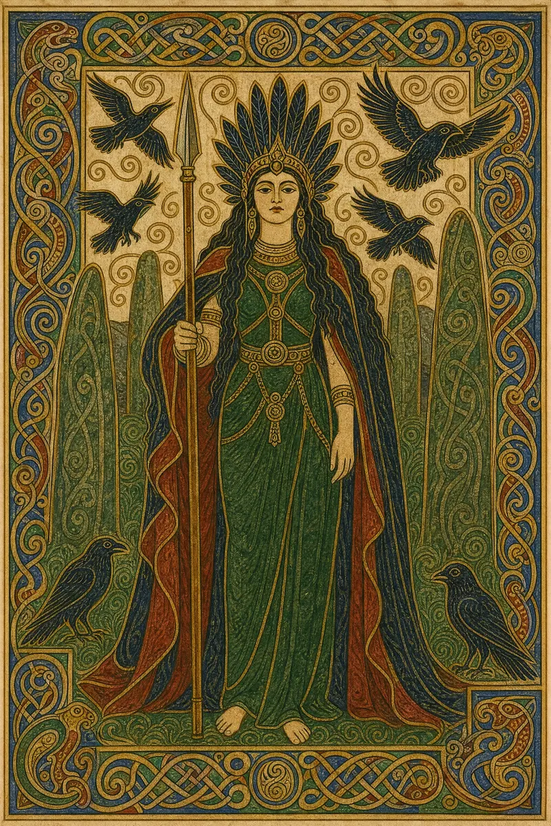 The Morrígan, Painted Myths