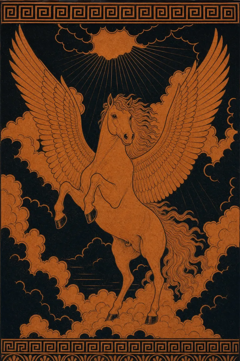 Pegasus, Painted Myths