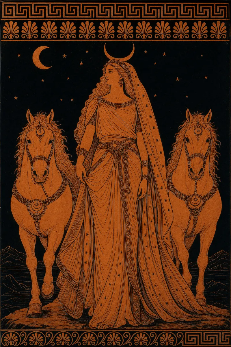 Selene, Painted Myths
