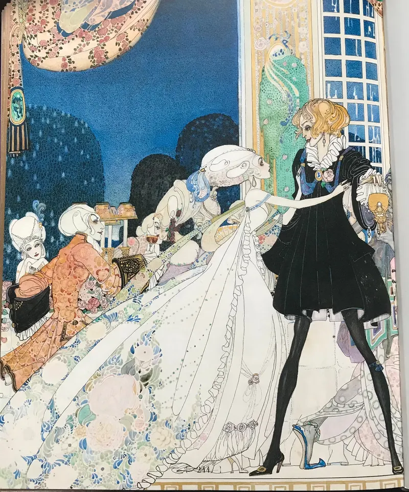 The Twelve Dancing Princesses, Kay Nielsen (1886 to 1957)